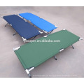 Cama plegable de estilo militar verde, cama de camping